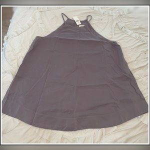 Cloth & Stone Casual Cami, size L, Color Grey.